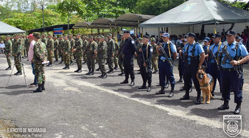 ejercito de nicaragua, nicaragua, plan de proteccion y seguridad, cosecha cafetalera,