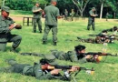 ejercicio de tiro, ejercito de nicaragua, mateare, managua, escuela nacional de sargentos,