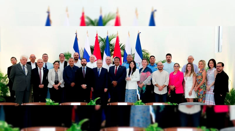 nicaragua, rusia, grün , Session de trabajo, nicaragua, fortalecimiento de relaciones