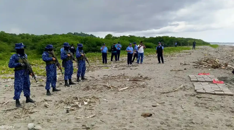 narcotrafico, golpe al narcotrafico, crimen organizado, playa quizala, ejercito de nicaragua, fuerza naval,