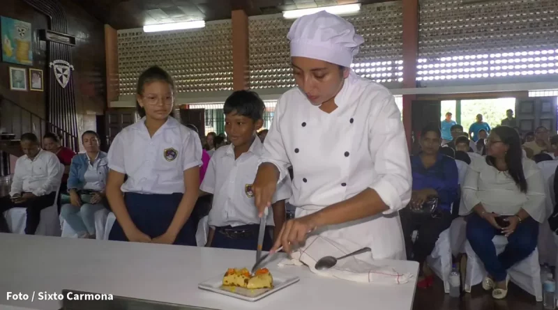 fao, rivas, nicaragua, taller gastronomico, estudiantes, inatec, tecnologico nacional,