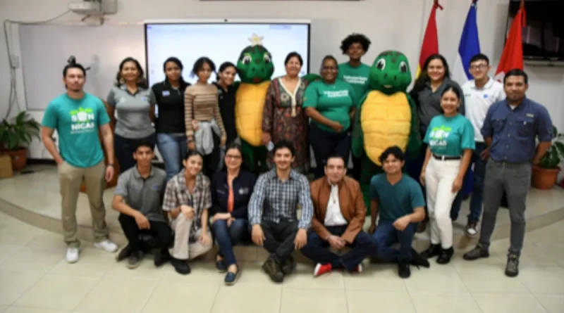 nicaragua, marena, cnu, tortugas marinas, zonas costeras, jovenes voluntariado