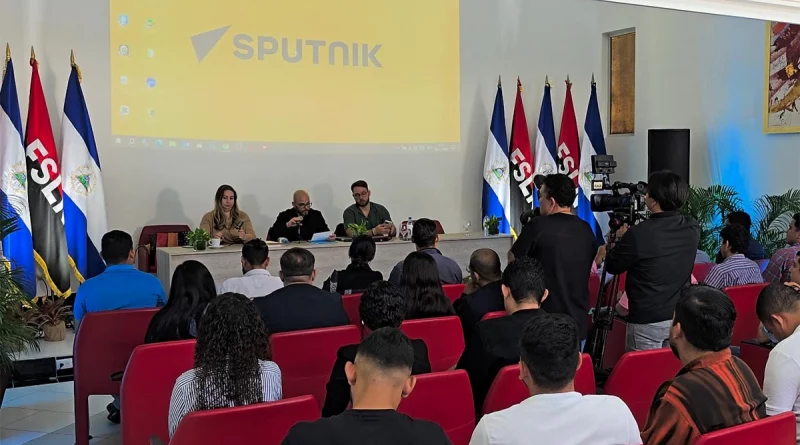 nicaragua, sputnik, encuentro, comunicadores sandinistas, inteligencia artificial,