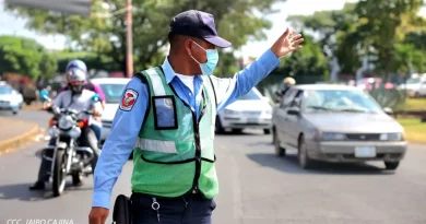 policia de nicaragua, accidentes de transito, seguridad vial,