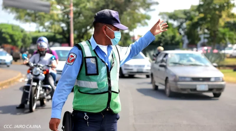 policia de nicaragua, accidentes de transito, seguridad vial,