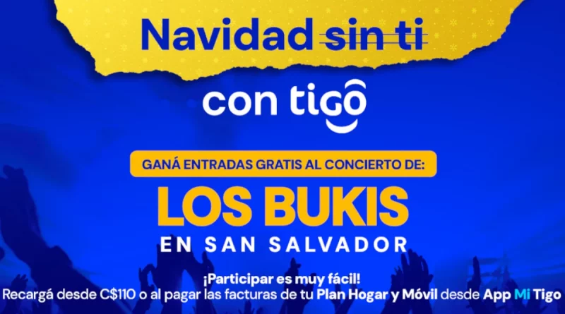 Tigo Nicaragua, concierto de los bukis, los bubis, nicaragua,