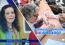 nicaragua, pensiones, aguinaldo, pensionados, jubilados, rosario murillo, vicepresidenta de nicaragua,