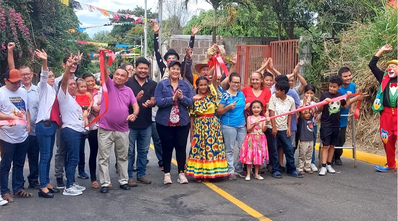 nicaragua, alcaldia de managua, mejoramiento vial,