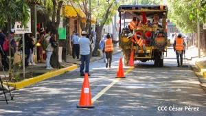 alcaldia de managua, managua, nicaragua, proyecto vial, barrio tierra prometida, colonia independencia