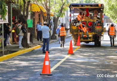 alcaldia de managua, managua, nicaragua, proyecto vial, barrio tierra prometida, colonia independencia