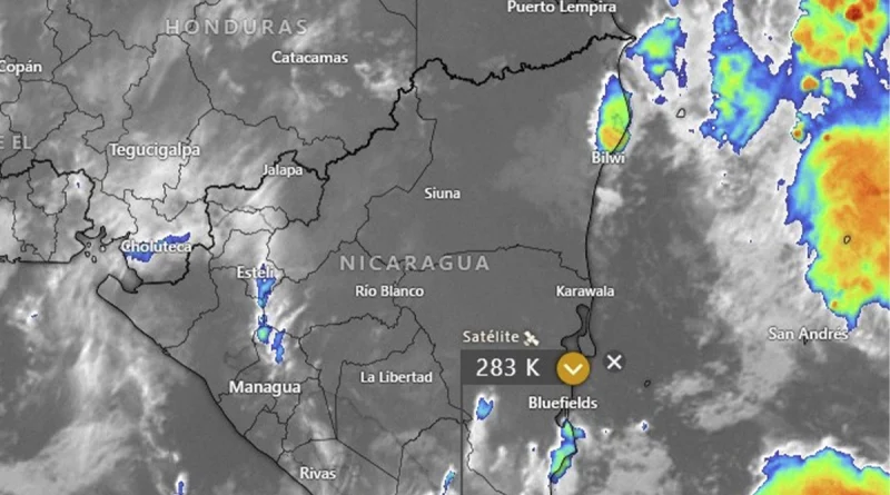 clima, vaguada, ambiente caluroso, cierrre de año, ineter, nicaragua,