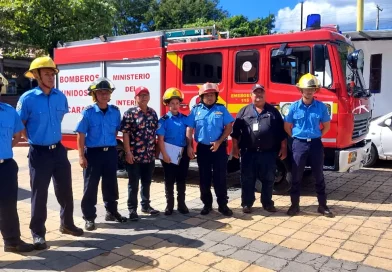 bomberos, inspección, mercado, roger Deshon, San Judas, Managua, nicaragua, bomberos unidos,