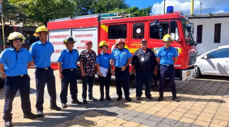 bomberos, inspección, mercado, roger Deshon, San Judas, Managua, nicaragua, bomberos unidos,