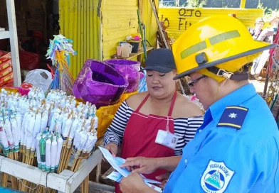 nicaragua, bomberos unidos de nicaragua, puestos de pólvora. recomendaciones