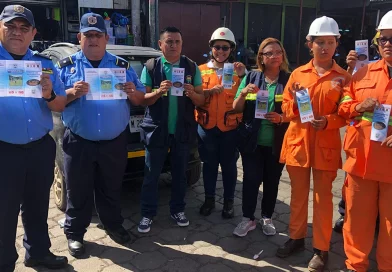 bomberos unidos, policia de nicaragua, ciudad sandino, nicaragua, jornada de sensibilización, mercadito,