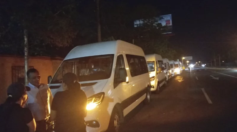 buses chinas, nicaragua, carazo, transporte publico, unidades nuevas,