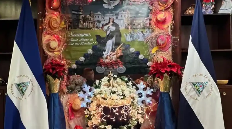 purisima, nicaragua, nueva york, comunidad nicaraguense, concepcion de maria, altar, devocion, cantos, comida tipica, solidaridad, tradicion, festiva celebración,