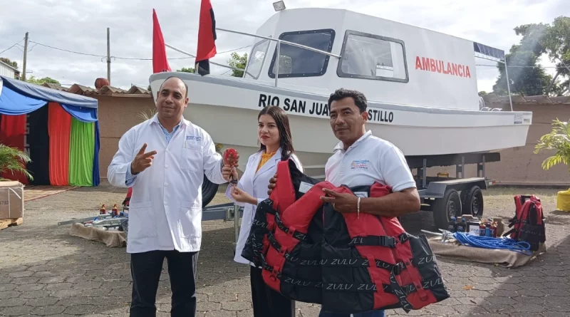 nuevas ambulancias, nicaragua, rio san juan, minsa, salud, gobierno de nicaragua, minsa, ministerio de salud, atención medica,