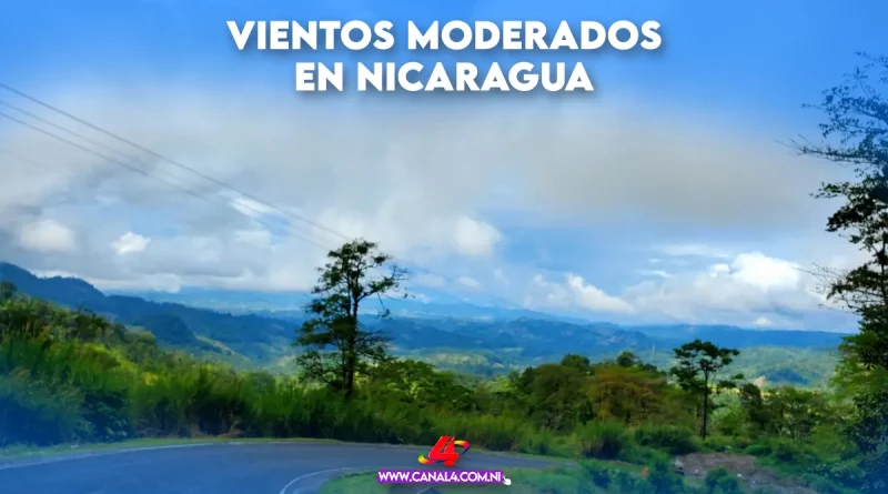 vientos moderados, nicaragua, ineter nicaragua, clima nicaragua, ambiente caluroso