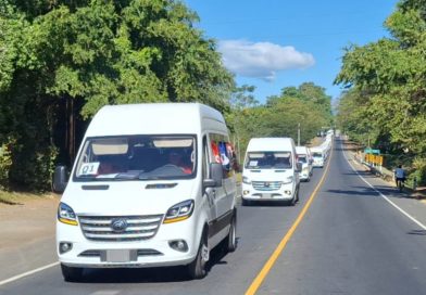 china, 234 microbuses chinos, leon, nicaragua