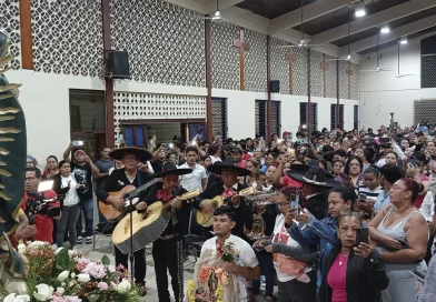 serenata, virgen de guadalupe, managua, barrio monseñor lezcano, las mañanitas