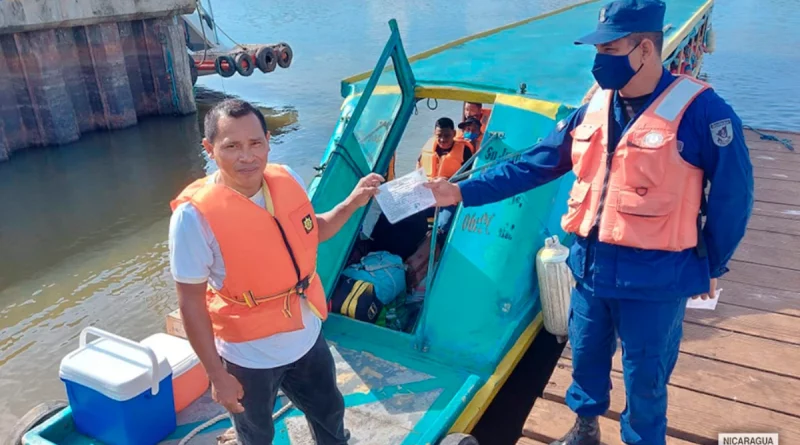 nicaragua, fuerza. naval, embarcaciones, flota pesquera, protección