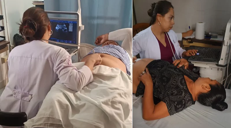 hospital bertha calderon, jornada de ultrasonidos, ultrasonidos gratis, salud preventiva, diagnostico oportuno, mamografias, ultrasonidos pelvicos, minsa nicaragua