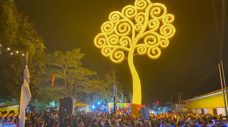 jinotepe, asalto a la casa de chema castillo, 50 aniversario, arbol de la vida, unidad, fe, revolucio, victorias, actividad cultural, musica revolucionaria, pueblo nicaraguense, simbolo de unidad, año 2025,