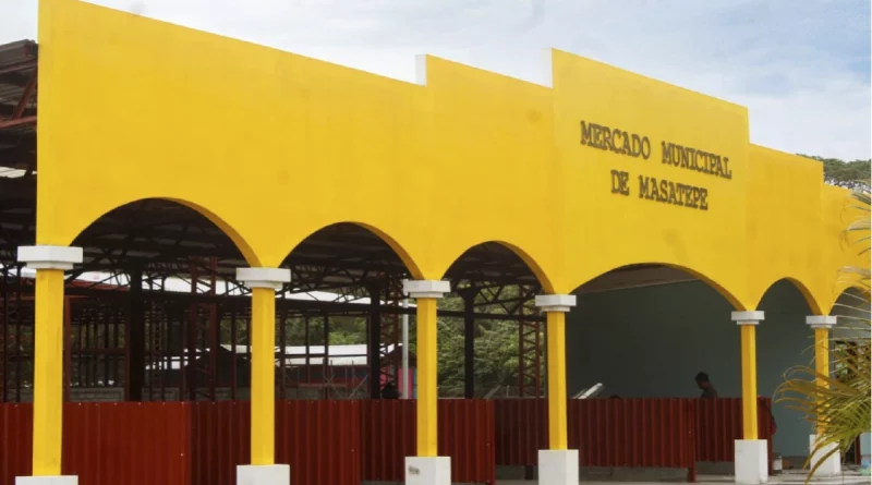 masaya, masatepe, nicaragua, mercado municipal, inauguracion,