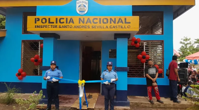 karawala, desembocadura de rio grande, estacion de policia nacional, mejoras de infraestructura, seguridad ciudadana, gobierno de nicaragua, comunidades indigenas,