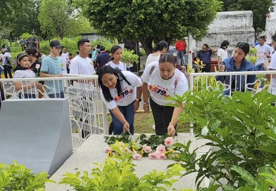 juventud sandinista, managua, comandante camilo ortega saavedra, 74 años del natalicio, cementerio general de managua