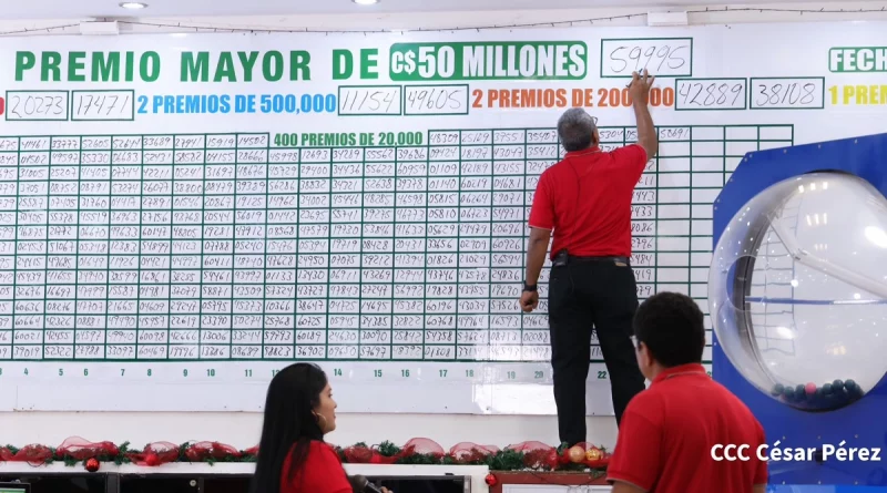 navidad, sorteo navideño, managua, jinotega, nicaragua, loteria de nicaragua