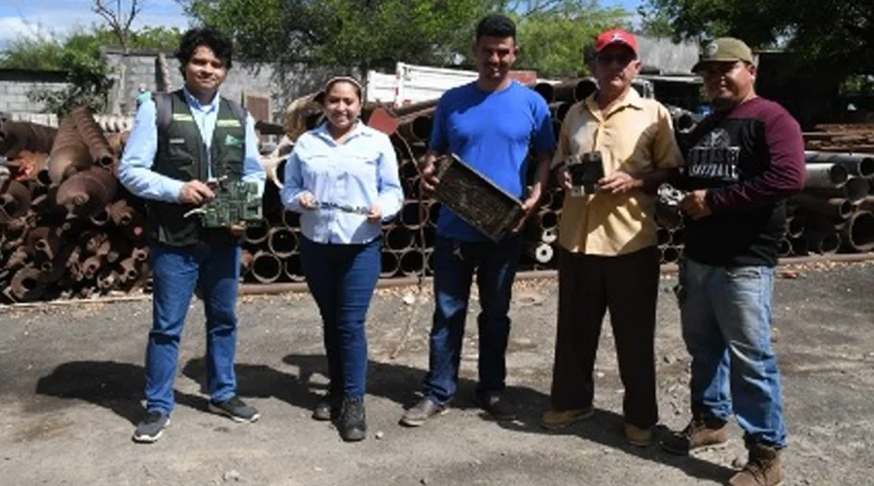 marena, tipitapa, managua, recicladores de base