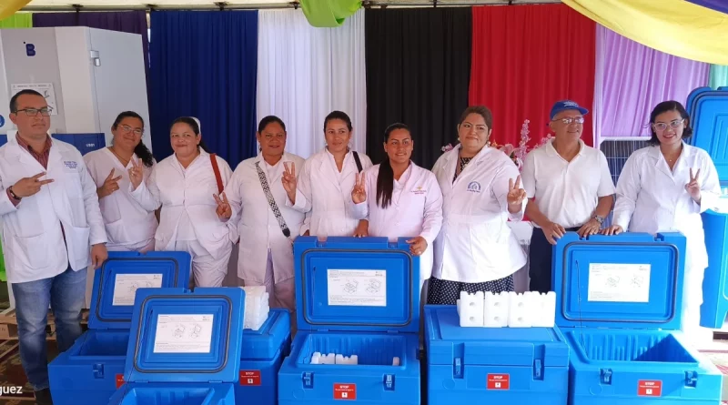 nicaragua, minsa, salud, nuevos equipos, refrigeración, congeladores solares, vacunación