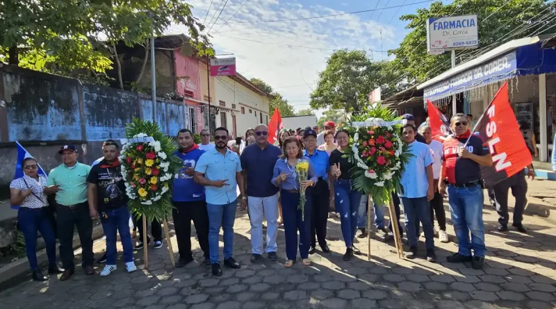 alberto rios, germán pomares, homenaje, revolución sandinista, frente sandinista, dictadura somocista, héroes nacionales, gesta heroica, mausoleo el danto, héroes y mártires, nicaragua, el viejo, memoria histórica, lucha sandinista,