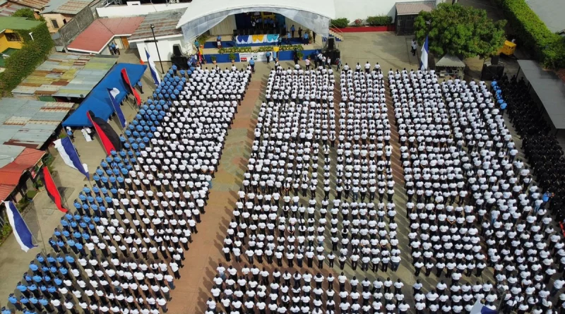 policia nicaragua, policias voluntarios, rivas, nicaragua, paz nicaragua, seguridad nicaragua