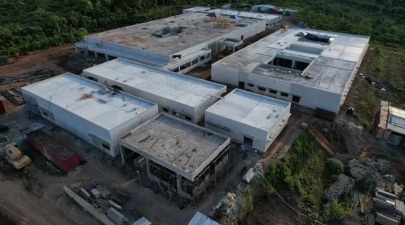 Hospital departamental, Nueva Guinea, avance, construcción, salud, Zelaya Central,