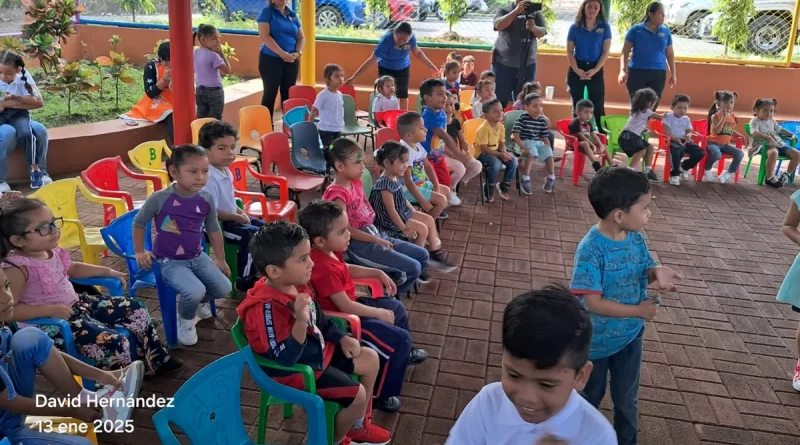 alcaldía, managua, CDI, inauguración, año escolar, año educativo, 2025, niños,