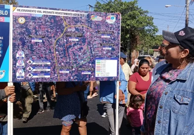 nicaragua, alcaldía de Managua, programa calles para el pueblo, barrio solidaridad