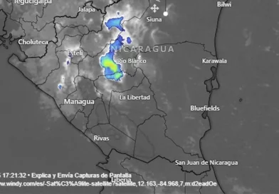 nicaragua, altas presiones, frente frio, nicaragua, pronostico del clima, ineter