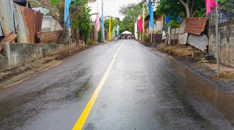 calles para el pueblo, alcaldía de managua, barrio solidaridad