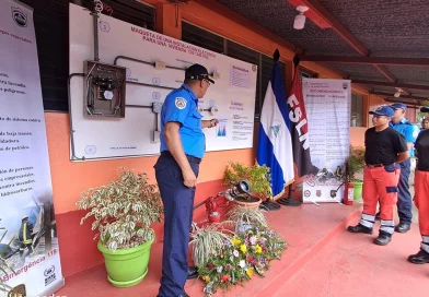 bomberos unidos, gobierno de nicaragua, prevencion de incendios, instalaciones electricas,