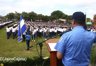 policia de nicaragua, masaya, policias voluntarios, paz, seguridad