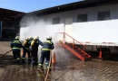 bomberos unidos, gobierno de Nicaragua, preparación, bomberos en manejo,