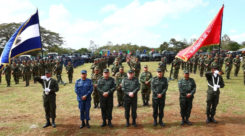 ejercito de nicaragua, carazo, tecnica militar, comando militar, fuerza naval,