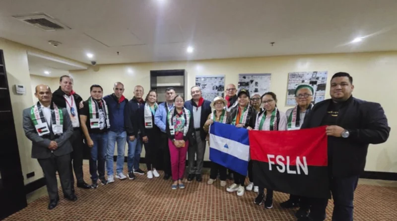 palestina, solidaridad, nicaragua, venezuela, encuentro fraterno,