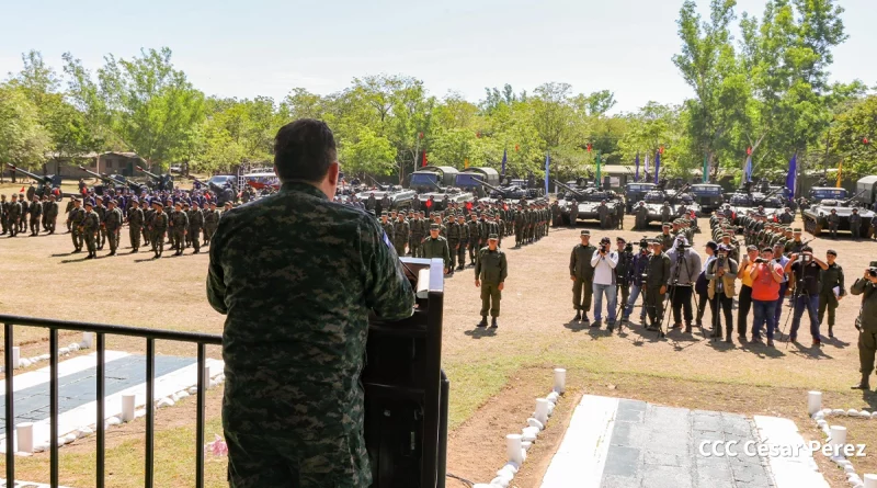 ejercito de nicaragua, equipos militar, seguridad, chinandega, occidente,