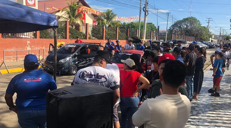 movimiento deportivo alexis arguello, juventud sandinista 19 de julio, tipitapa, managua, nicaragua, competencia de vehiculos modificados,