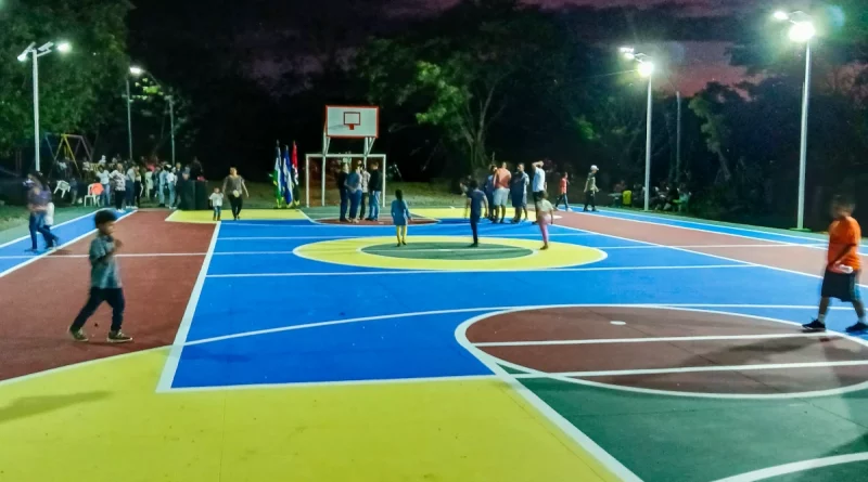 cancha multiusos, nicaragüa, rivas, gobierno sandinista, inauguración, rivas,