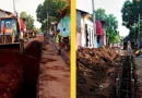 Nicaragua, chinandega, el viejo, obras de saneamiento